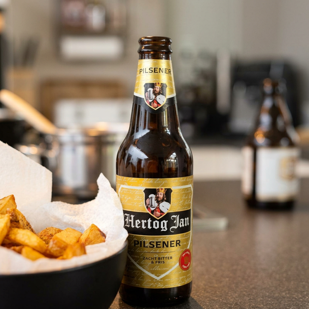 Bierfrieten met biermayo — Pils