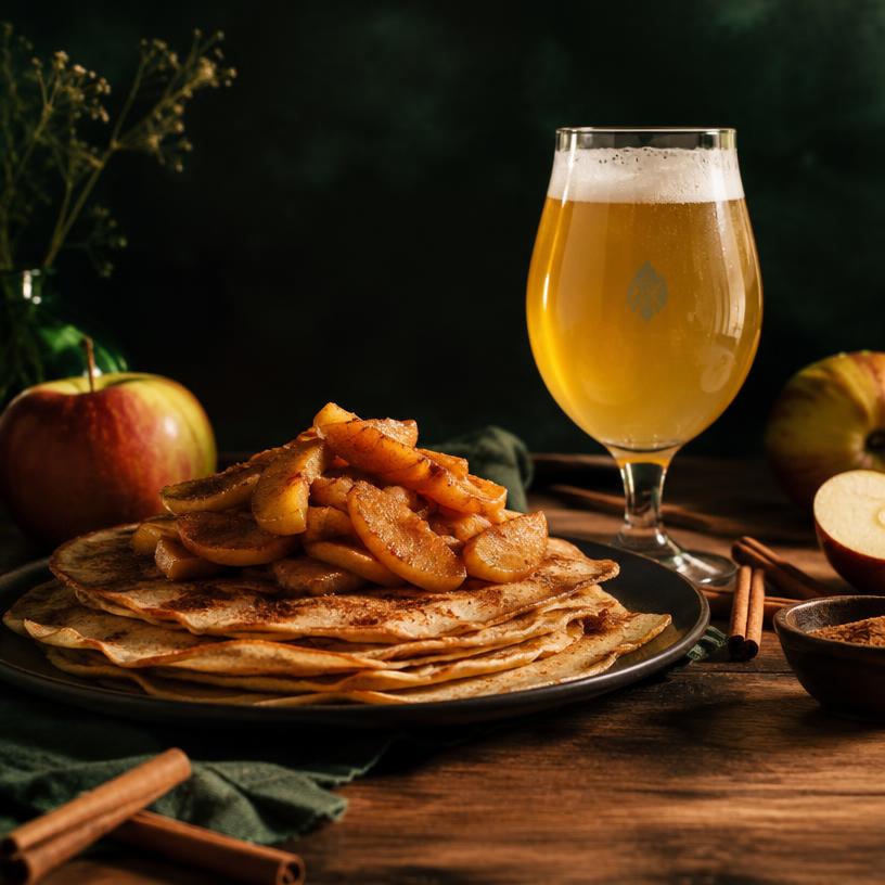 Bierpannenkoeken — recept met Blond bier